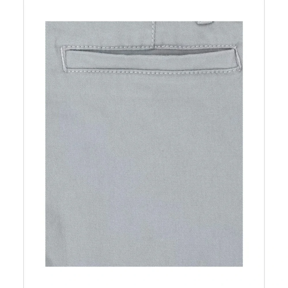 Childrens Place Boys Size 10 Straight Stretch Chino Pants Gray Fin NWT